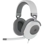 Corsair HS65 Surround Gaming Headset; Dolby Audio 7.1 Surround Sound on PC and Mac, Multi-Platform Compatibility, White